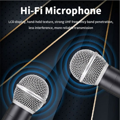 Recording Microphone, Wireless, 6.35mm, Dual, Channel for Recording and Streaming detail image - detail view 18