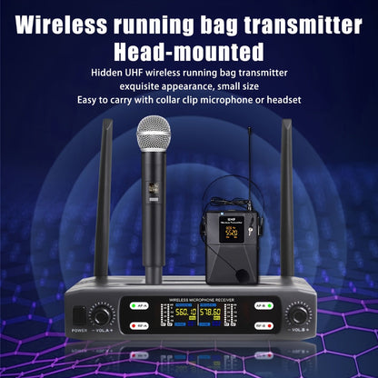 Recording Microphone, Wireless, 6.35mm, Dual, Channel for Recording and Streaming detail image - detail view 5