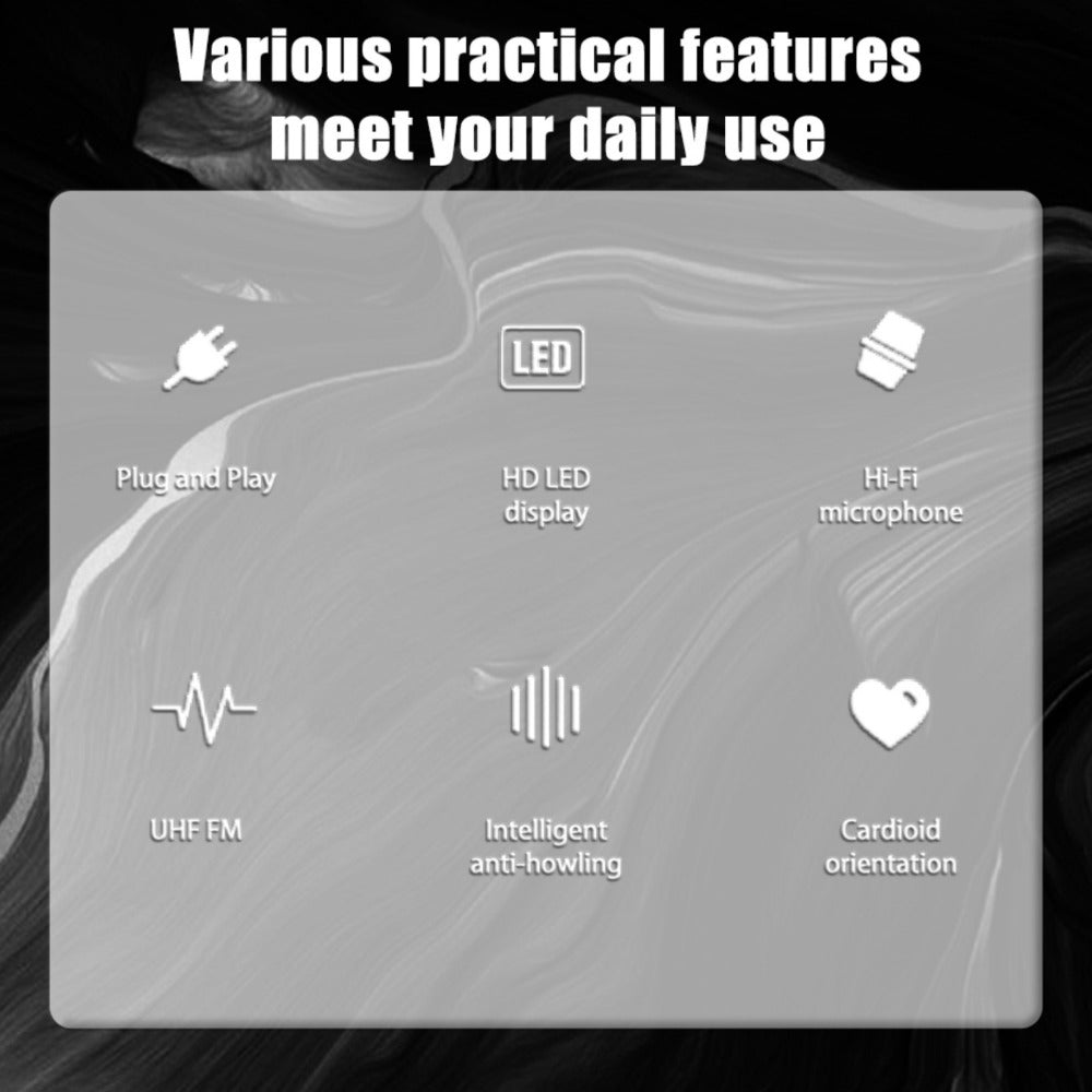 Recording Microphone, Wireless, Rechargeable, Dual-Channel for Recording and Streaming detail image