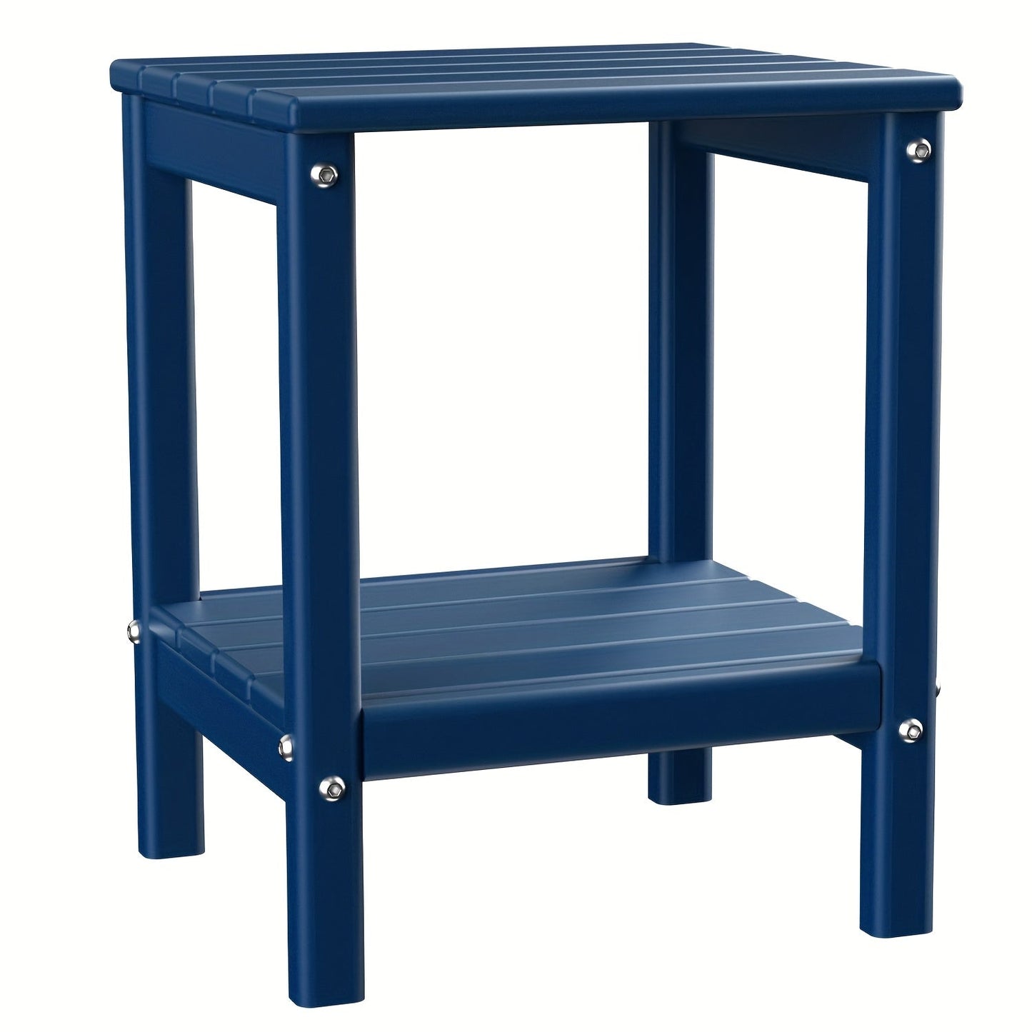 Outdoor Side Table shown in the Blue, 1pc option