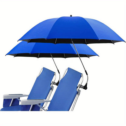 Rectangular Outdoor Umbrella with 360° Swivel and Multiple Color Options detail image - detail view 4