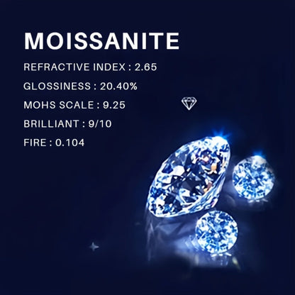 Rings for Women - Moissanite Engagement Ring Oval 2 Carat - S925 Sterling Silver - product detail view 14