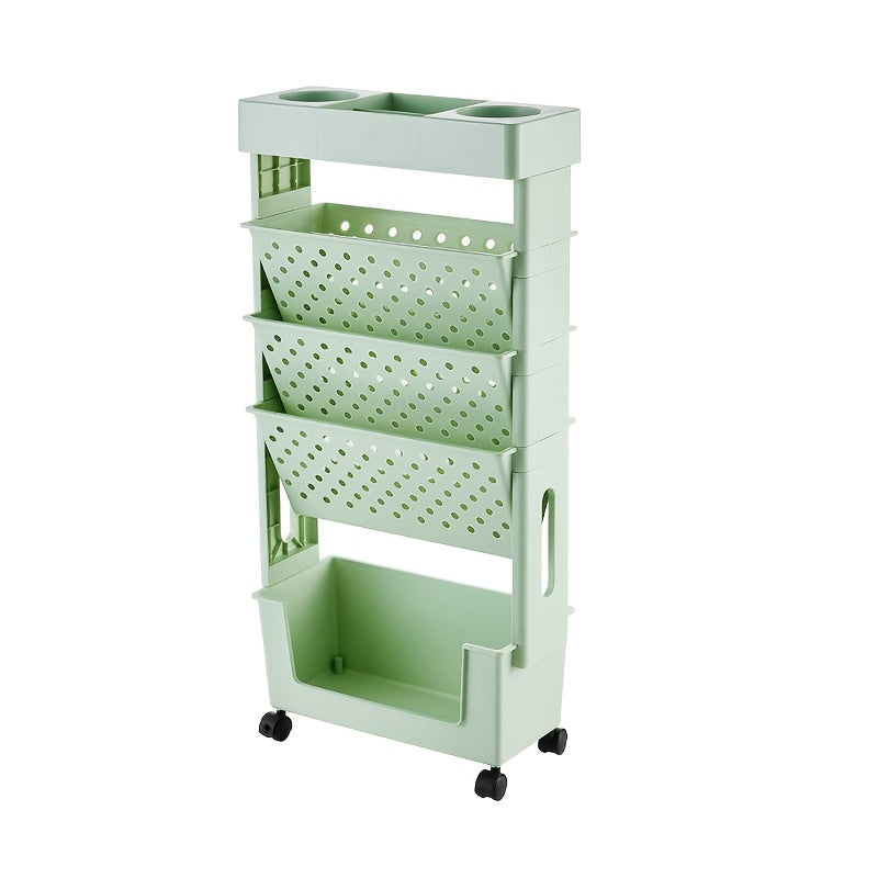 Bookshelf shown in the Green option