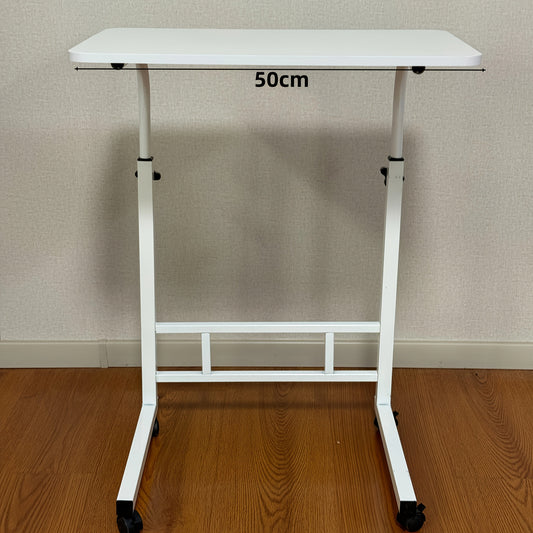 Laptop Desk shown in the 4-wheel single-layer desk option