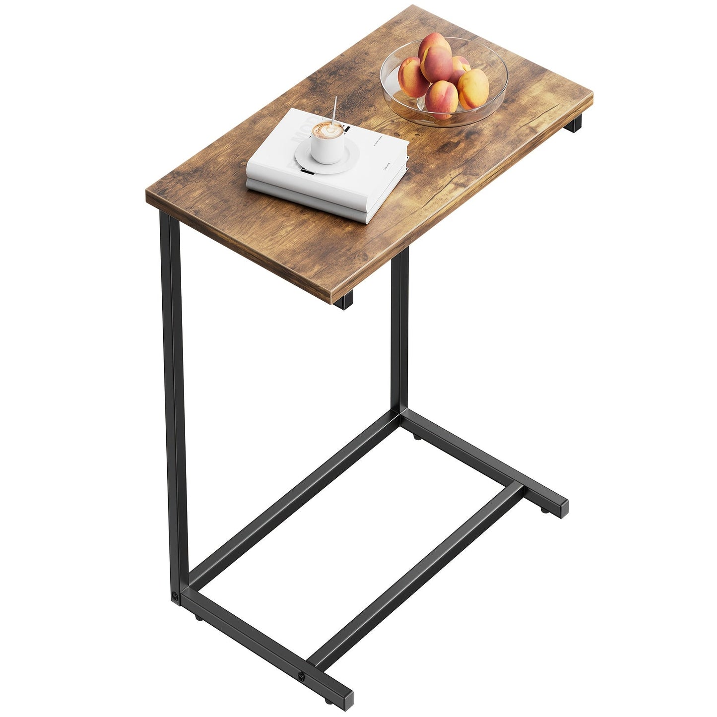 Side Table shown in the Brown option