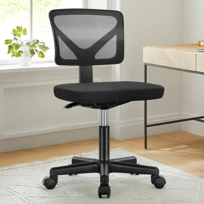 Rolling Office Chair with Lumbar Support, Computer Desk Chair detail image - detail view 3