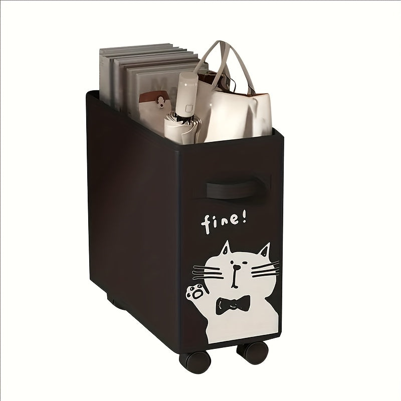 Storage Cart shown in the Black option