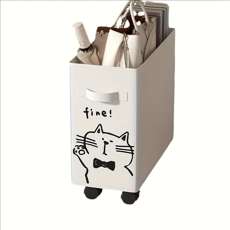Storage Cart shown in the White option