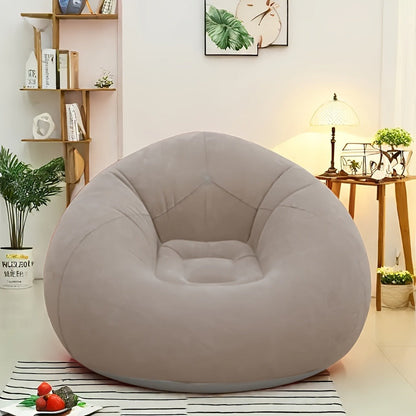 Bean Bag Chair, Round Soybean Inflatable Sofa Lazy Seat, Soft Comfortable Tatami Floor shown in the main product view