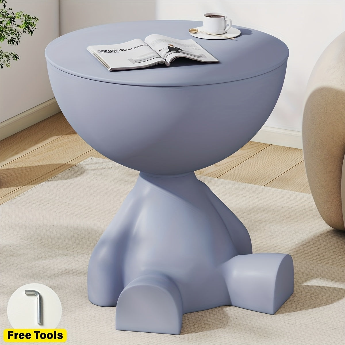 End Table shown in the Light Gray option