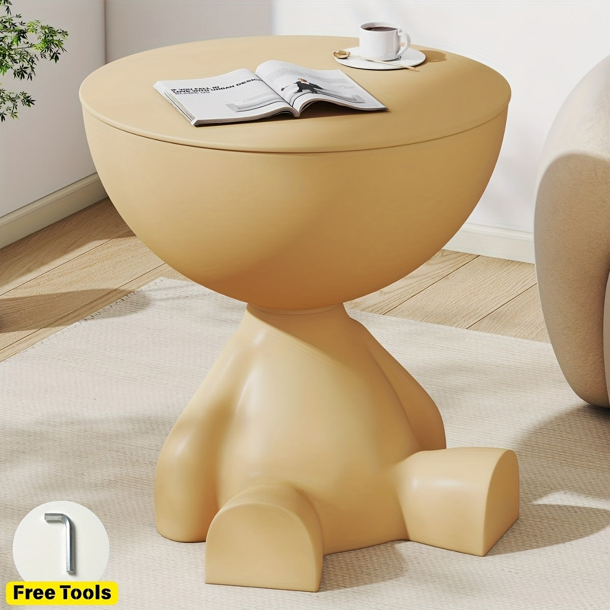 End Table shown in the Orange option
