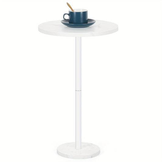 Outdoor Side Table shown in the White, 1 option