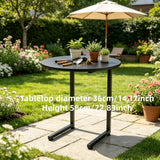 Single layer pure black