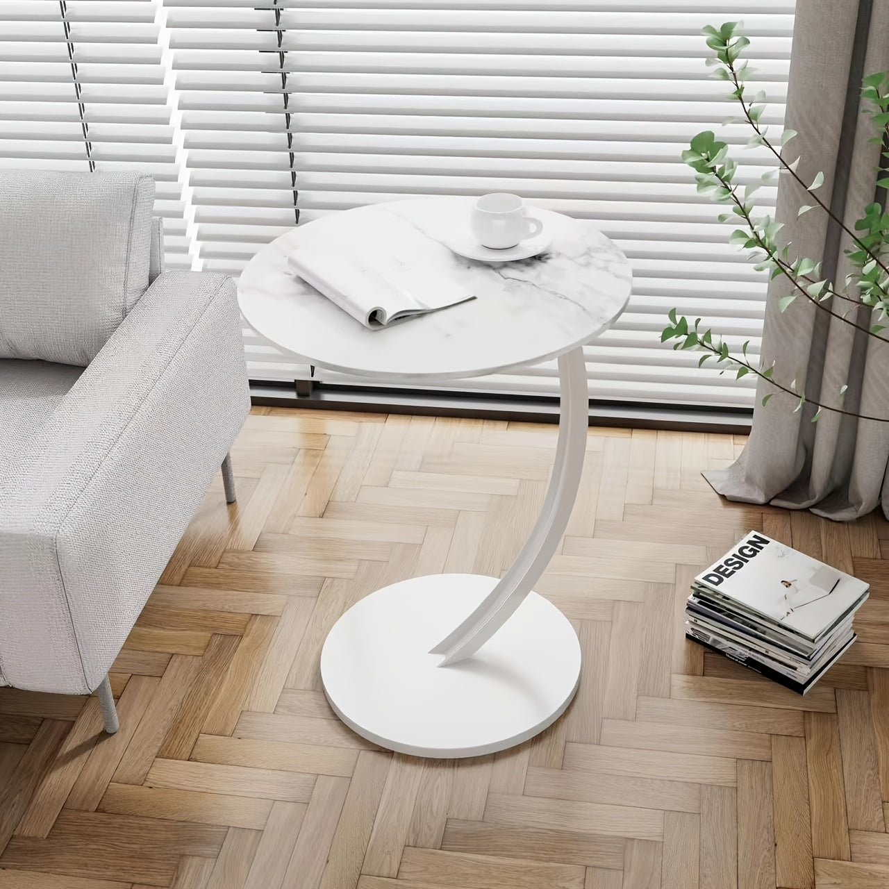 Side Table shown in the Single layer series 1 option