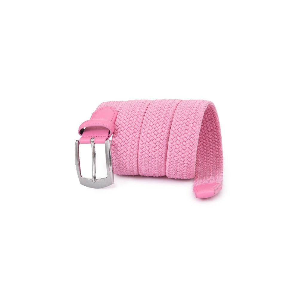 Men's Belt - Elastic Ratchet for Women Stretch Braided Woven Automatic Buckle 32-Click - product detail view 29