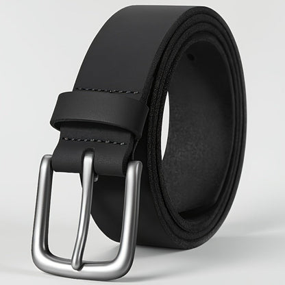 Men's Belt - Genuine Leather for Handmade Full Grain Casual Everyday Jeans Stainless - product detail view 3