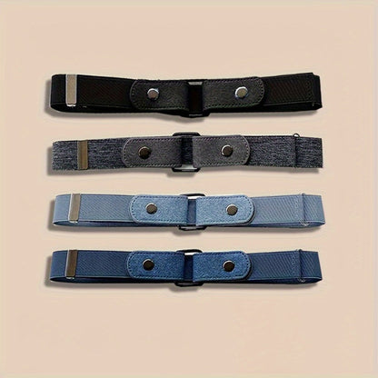 Women's Belt - Invisible Elastic Set 4pcs for | No-Show Vintage Stretch Waist for Casual - product detail view 5