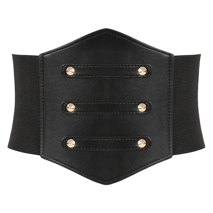 Women's Belt - 's Corset Multi-Pack Black Brown Red White Coffee Silver Crocodile Wide - product detail view 61