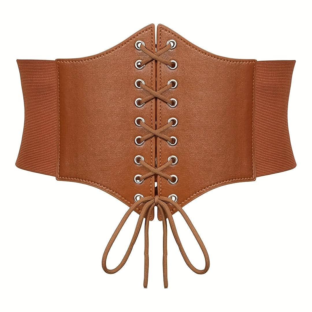 Women's Belt - 's Corset Multi-Pack Black Brown Red White Coffee Silver Crocodile Wide - product detail view 72