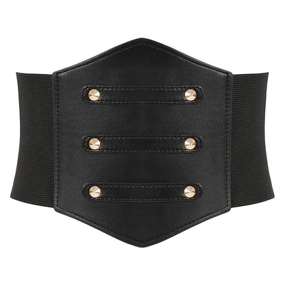 Women's Belt - 's Corset Multi-Pack Black Brown Red White Coffee Silver Crocodile Wide - product detail view 73