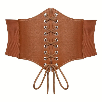 Women's Belt - 's Corset Multi-Pack Black Brown Red White Coffee Silver Crocodile Wide - product detail view 77