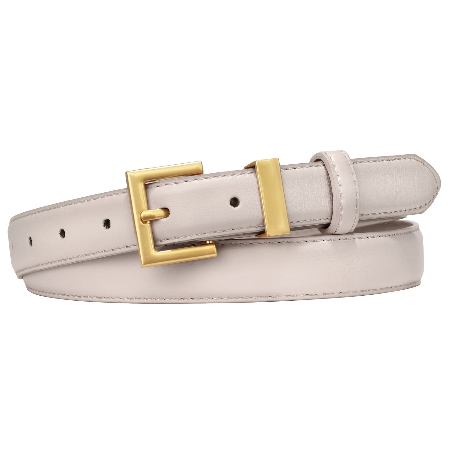 Women's Belt - Square Buckle for - Color Block Casual Dress for Jeans Pants Dresses, Hand - product detail view 14