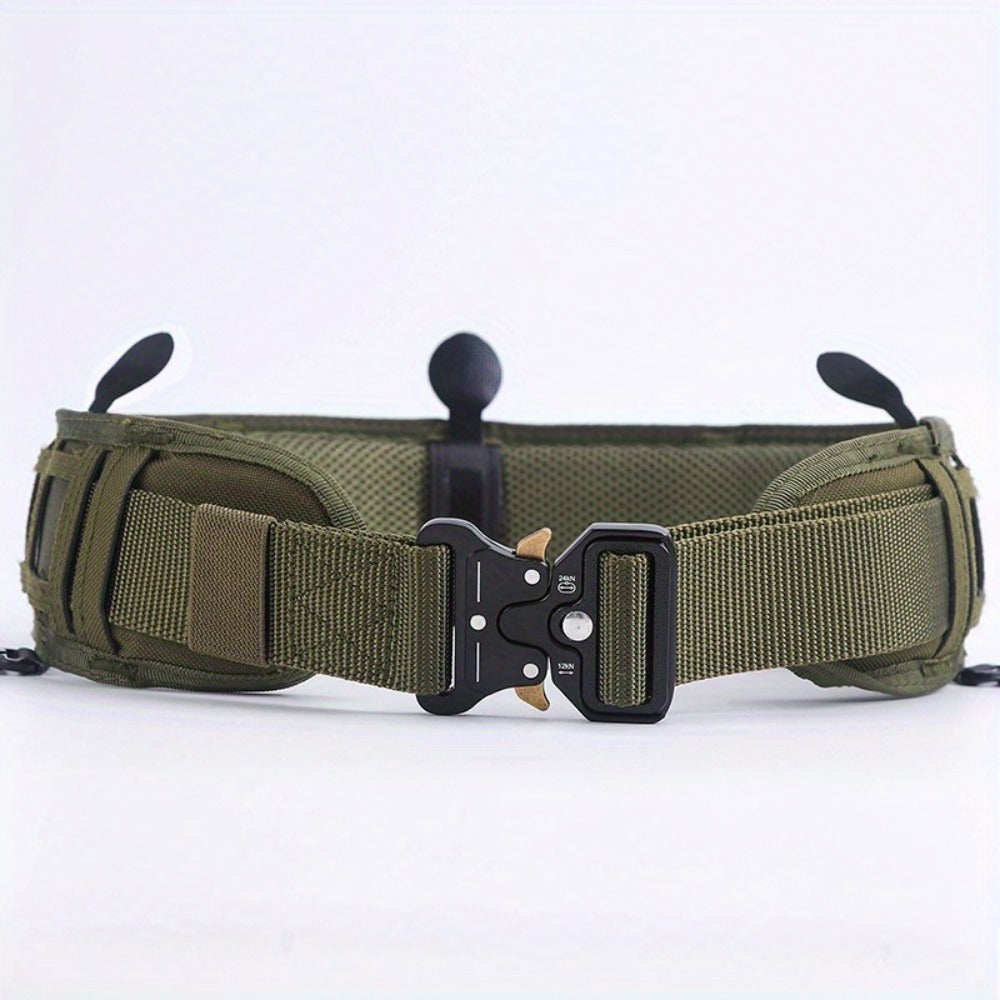 Men's Belt - Tactical Quick Release Nylon Waistband Outdoor Military CS Field Equipment - product detail view 4