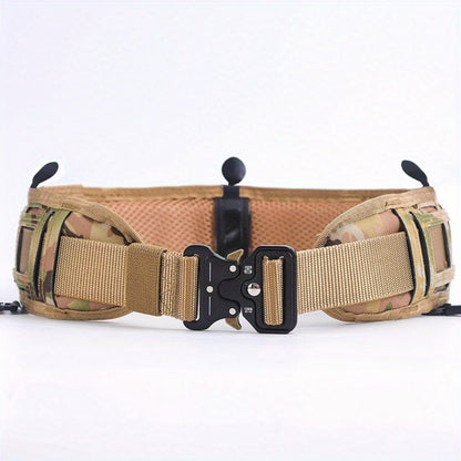 Men's Belt - Tactical Quick Release Nylon Waistband Outdoor Military CS Field Equipment - product detail view 6