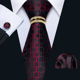 Black Geometric Pattern