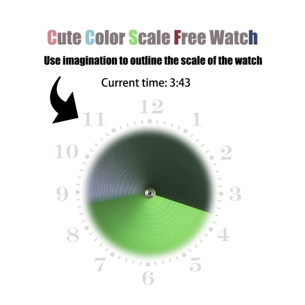 Women's Quartz Watch - Color Changing for Glamorous Shifting Color Display PU Leather Strap - product detail view 4