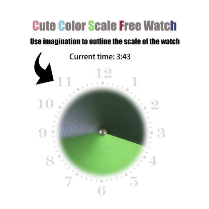 Women's Quartz Watch - Color Changing for Glamorous Shifting Color Display PU Leather Strap - product detail view 4