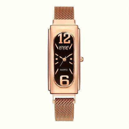 Women's Quartz Watch - Fashion Casual for Innovative Analog Dial, Everyday Wristwatch, Versatile - product detail view 15