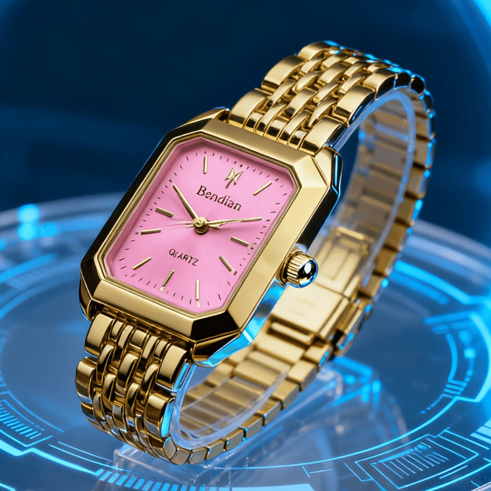 Women's Quartz Watch - Ladies with Gift Box Elegant Fashion Dress Wristwatch for - product detail view 3