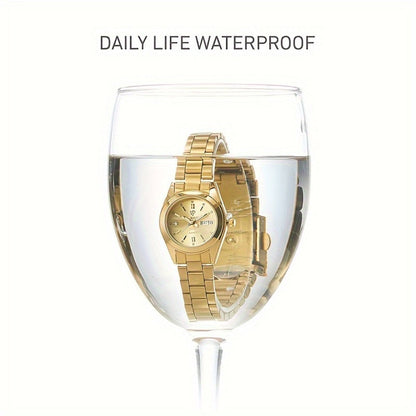 Women's Quartz Watch - Luxury 's Japan Movement Luminous Hands Stainless Steel Band - Elegant - product detail view 16