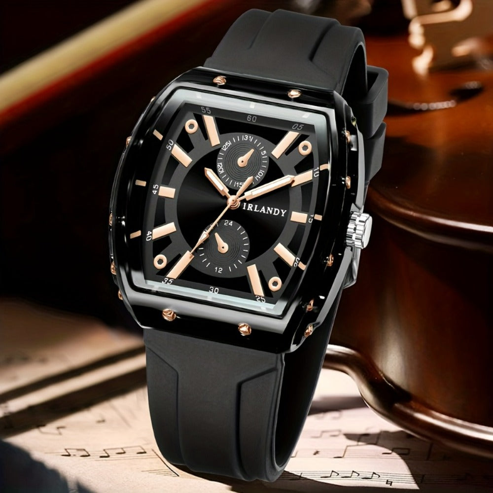 Men's Quartz Watch - 's Minimalist Casual Sports Fashion Wristwatch for , Multi-Color Analog - product detail view 11