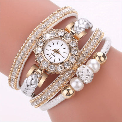 Women's Quartz Watch - 's PU Leather Bracelet Alloy Case Glass Dial Casual Dress Fashion - main product view