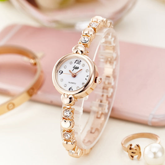 Women's Quartz Watch - 's Slim Bracelet Petite Dial Minimalist Ladies Wristwatch Alloy Case - product detail view 8