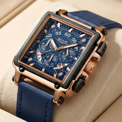 Men's Quartz Watch - SKMEI Chronograph Date Display Luminous Hands 3ATM Waterproof Casual - product detail view 12