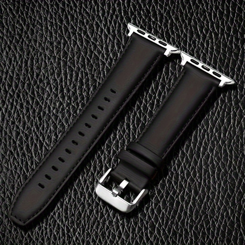 Men's Watch - Apple Band Leather Calfskin | Compatible with Series Ultra - product detail view 5