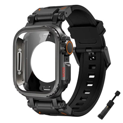 Men's Watch - Apple Band Stainless Steel Mesh Strap Compatible with Series 11 10 9 8 7 6 - product detail view 34