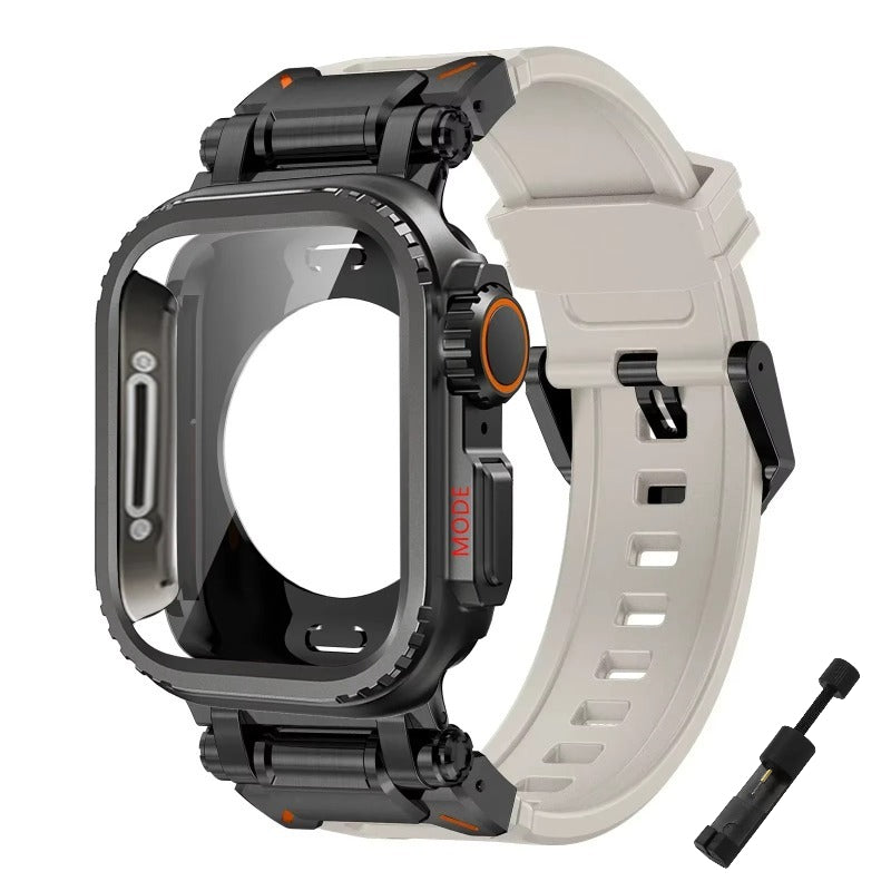 Men's Watch - Apple Band Stainless Steel Mesh Strap Compatible with Series 11 10 9 8 7 6 - product detail view 36