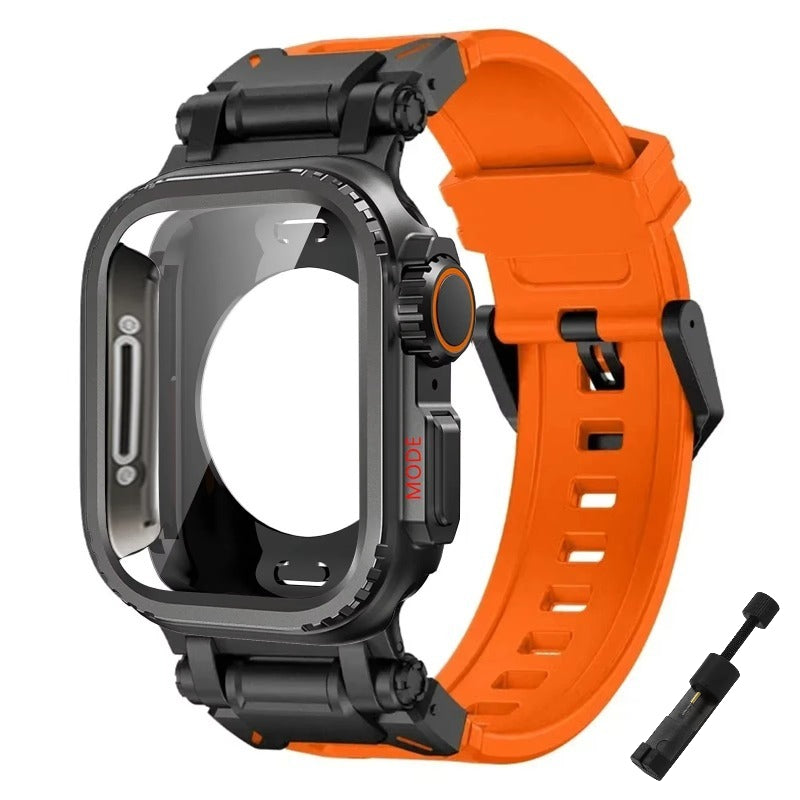 Men's Watch - Apple Band Stainless Steel Mesh Strap Compatible with Series 11 10 9 8 7 6 - product detail view 40