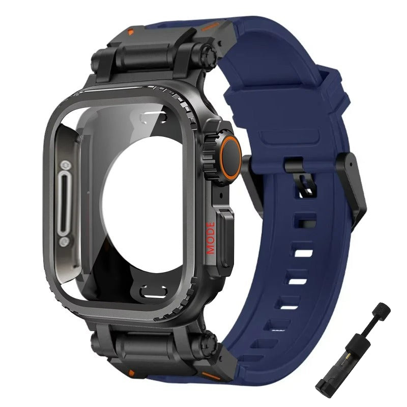 Men's Watch - Apple Band Stainless Steel Mesh Strap Compatible with Series 11 10 9 8 7 6 - product detail view 41