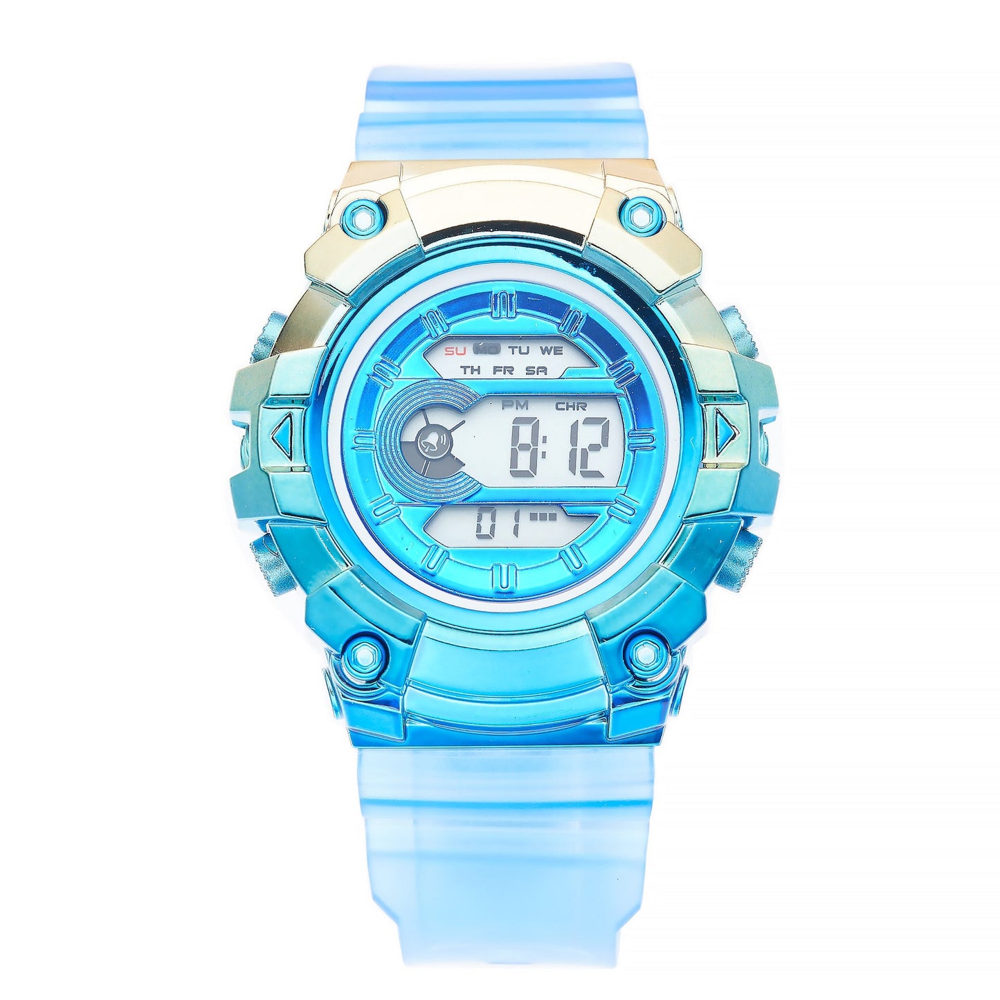Men's Watch - Gradient Color for Women Sports Electronic Wristwatch Fashion Trend - product detail view 16