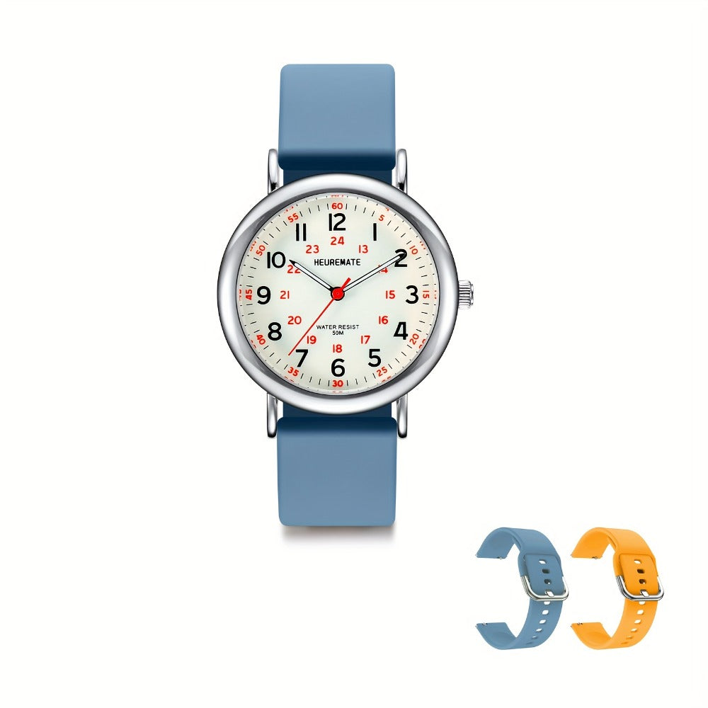 Men's Watch - Nurse Waterproof Luminous Easy-Read Dial 24-Hour Second Hand Colorful - product detail view 7