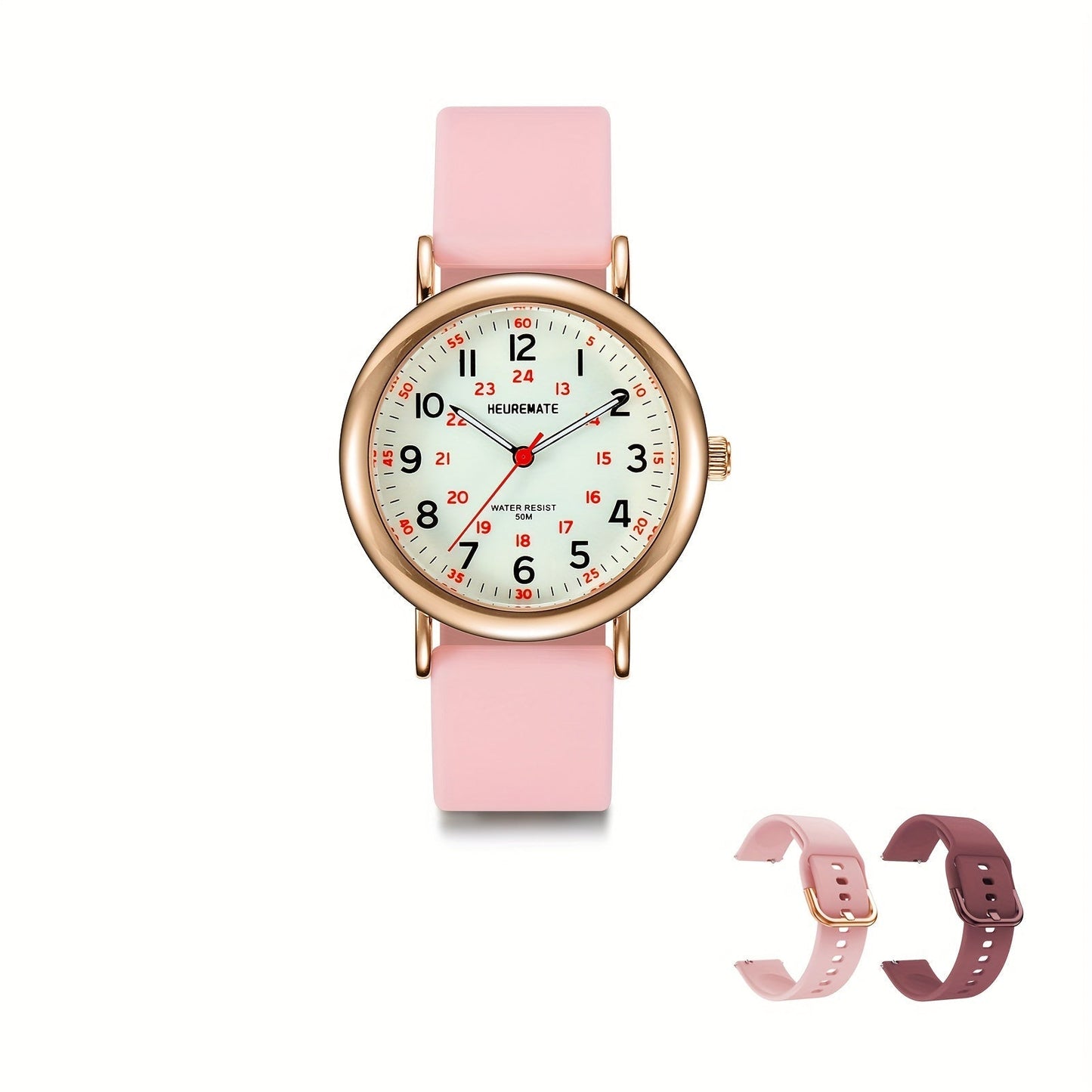 Men's Watch - Nurse Waterproof Luminous Easy-Read Dial 24-Hour Second Hand Colorful - product detail view 22