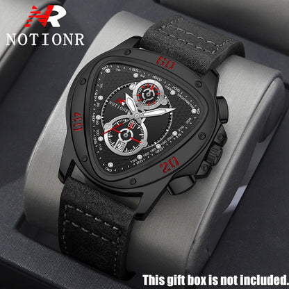 Men's Watch - 's 2-Piece Set Triangle Dial Silicone Strap & Retro Square Dial Faux - product detail view 41