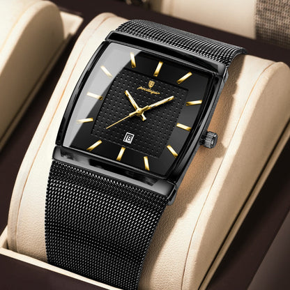 Men's Watch - 's Waterproof Fashion 3ATM Water Resistant, Stainless Steel Mesh Band - product detail view 24