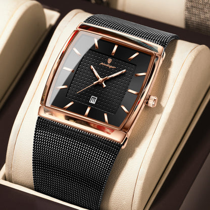 Men's Watch - 's Waterproof Fashion 3ATM Water Resistant, Stainless Steel Mesh Band - product detail view 31
