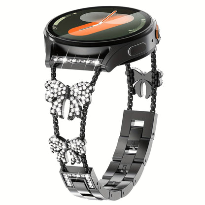 Women's Watch - Samsung Galaxy Band for Rhinestone Bowknot BIIFAKOO Elegant Bracelet - product detail view 18
